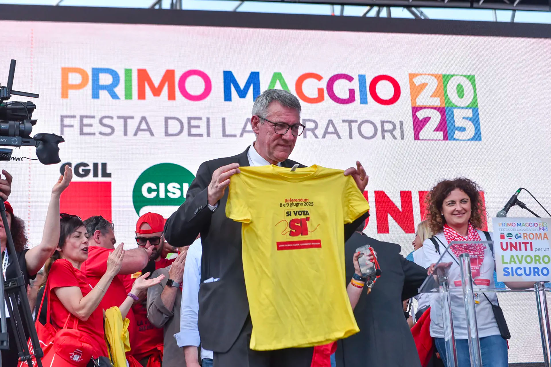 Intervista del Segretario generale CGIL Landini al Corriere della Sera sul Referendum giugno 2025